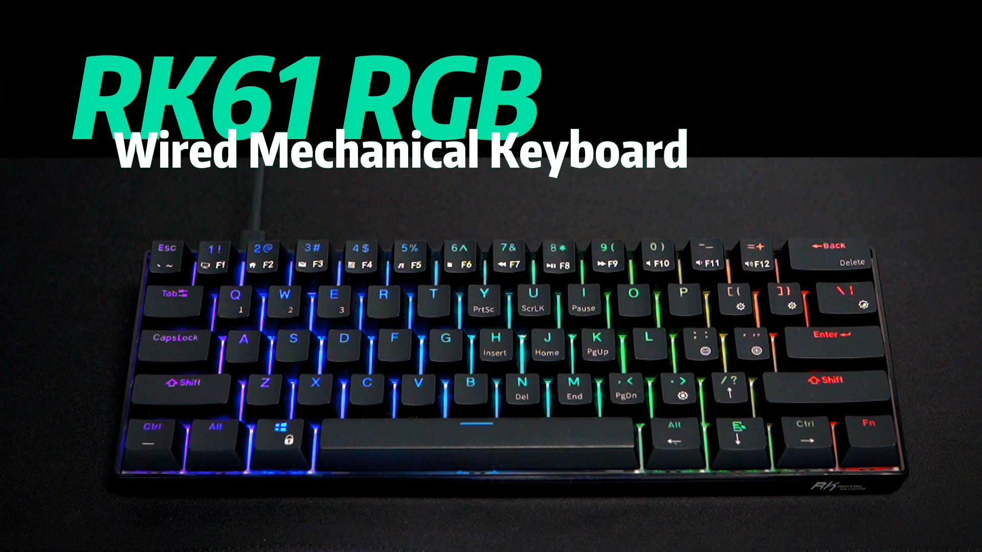 Amazon.com: RK ROYAL KLUDGE RK61 Wired 60% Mechanical Gaming